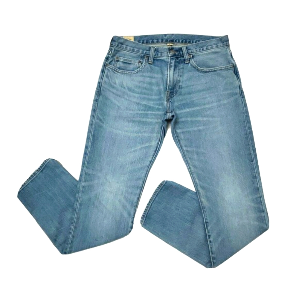 J. Crew 484 Stretch Slim Kurabo Premium Japanese Denim Blue Jean Size 29/30